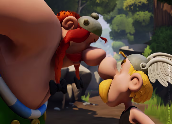 Scène de la VR Astérix Mission Potions à Bruxelles