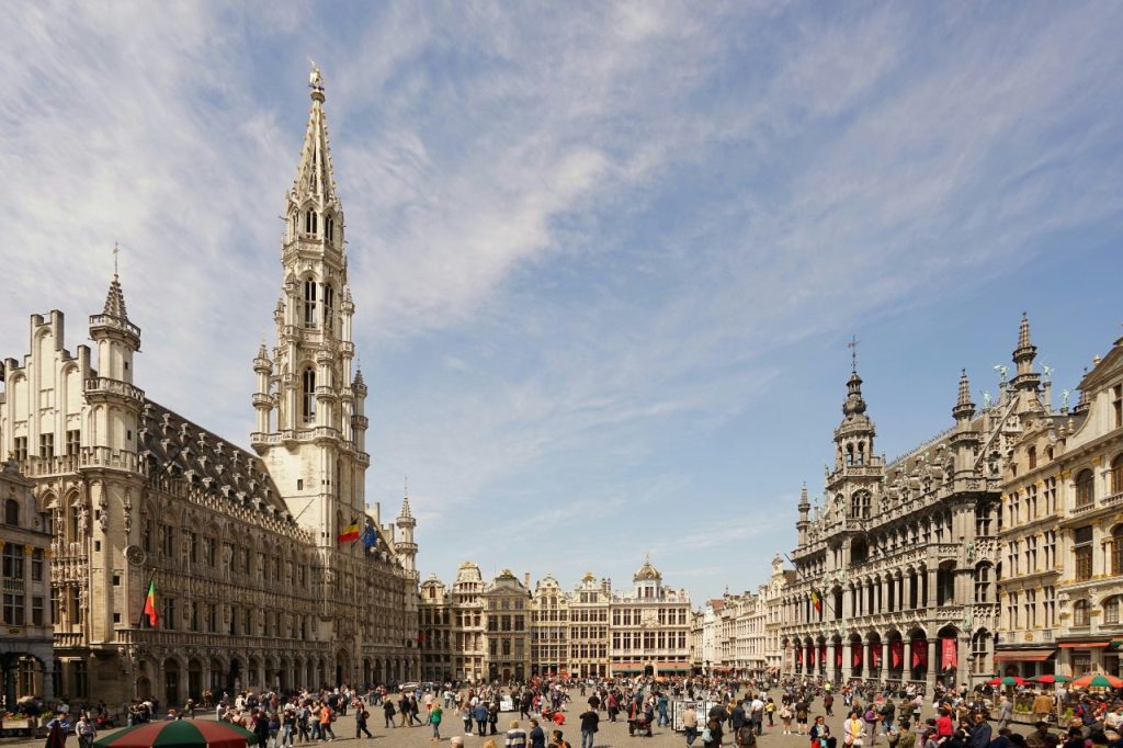 The main square in Brussels