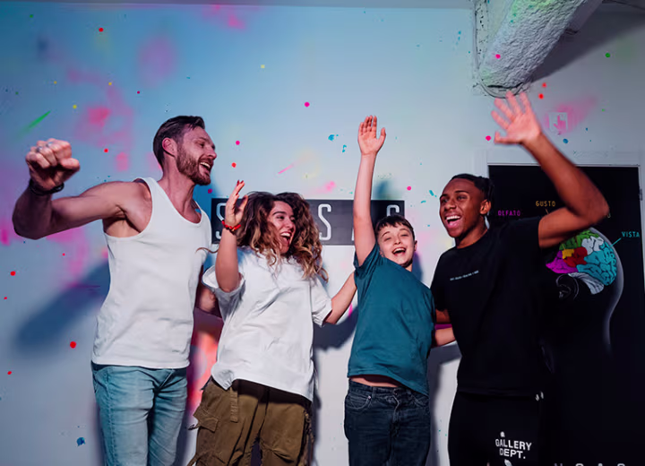 Winning group SENSAS immersive activity in Brussels