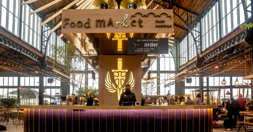 Bar à Food market à Gare maritime